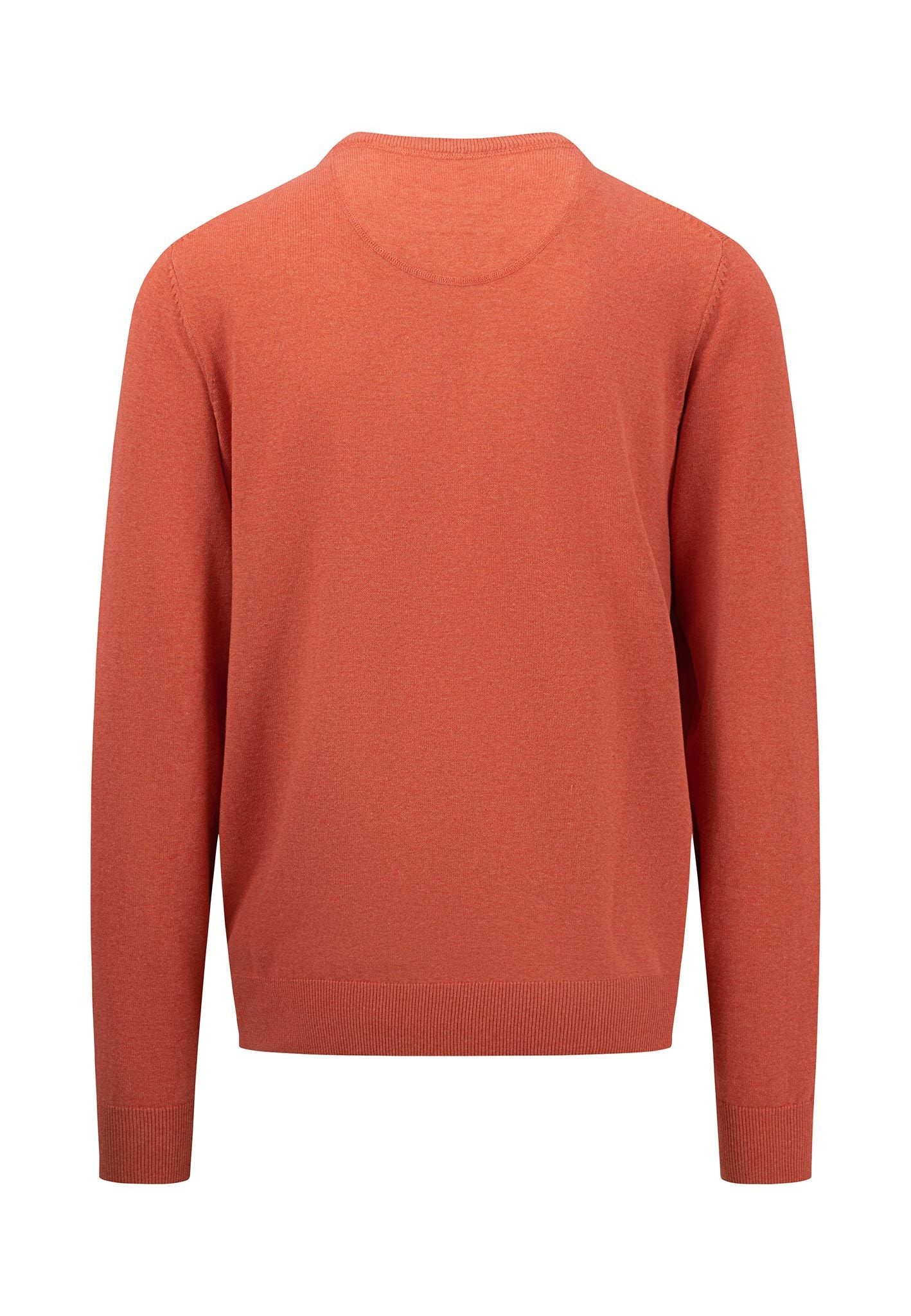 Fynch Hatton Crew Neck Jumper (orient red)