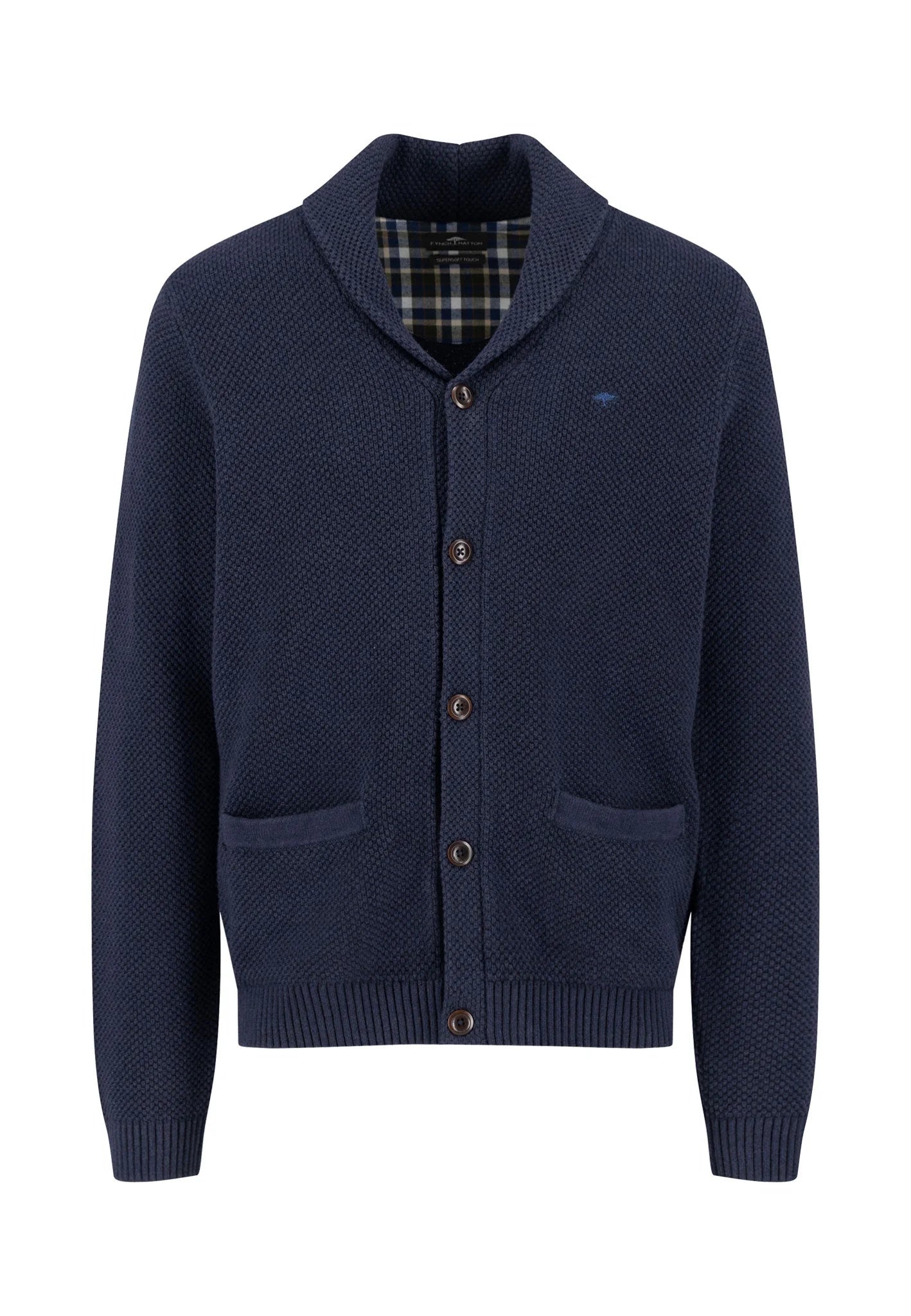 Fynch-Hatton Knitwear - Buttoned Shawl Cardigan*RWS