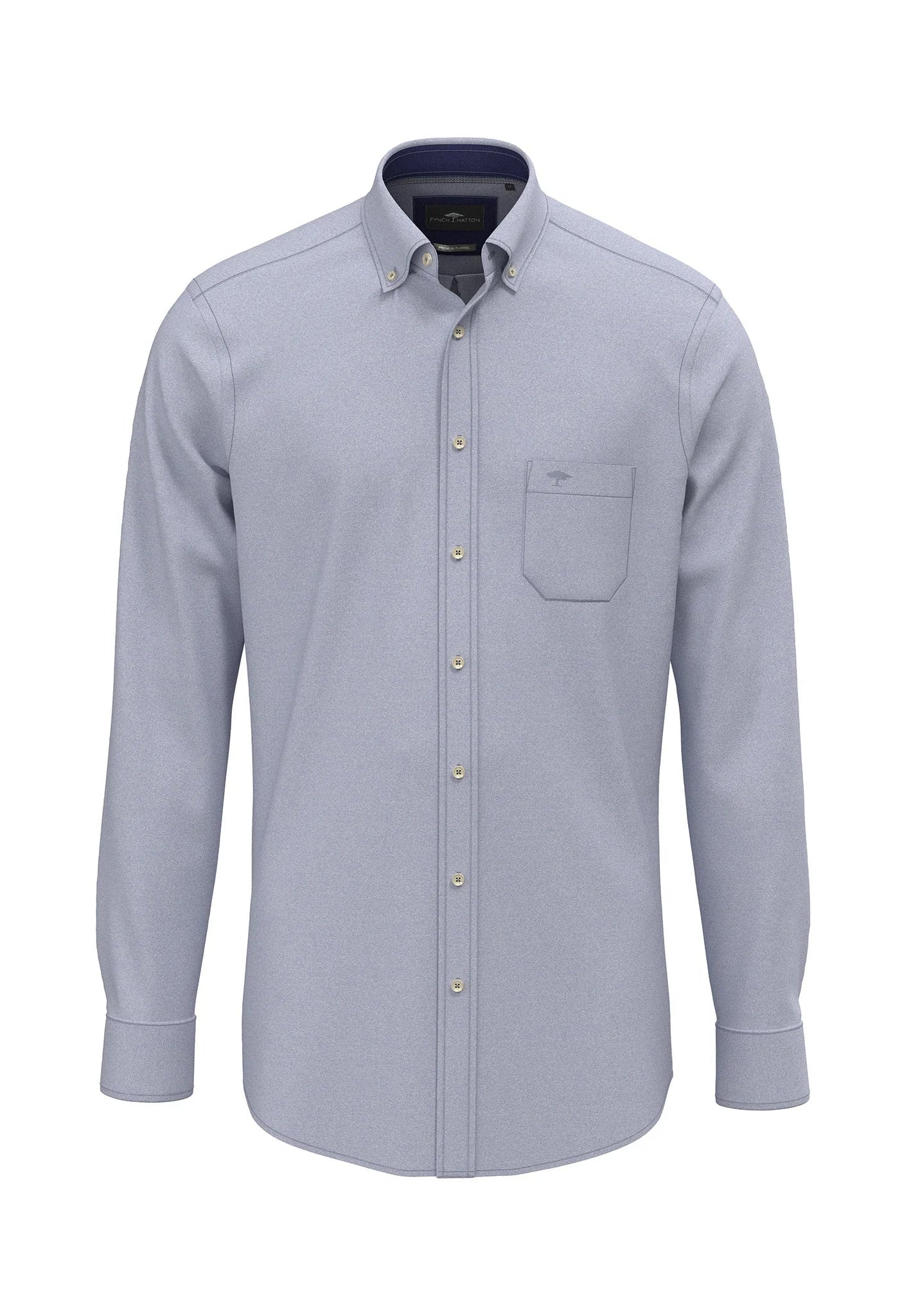 Fynch-Hatton Shirts - Essential Flannel, Button Down Long Sleeve Shirts