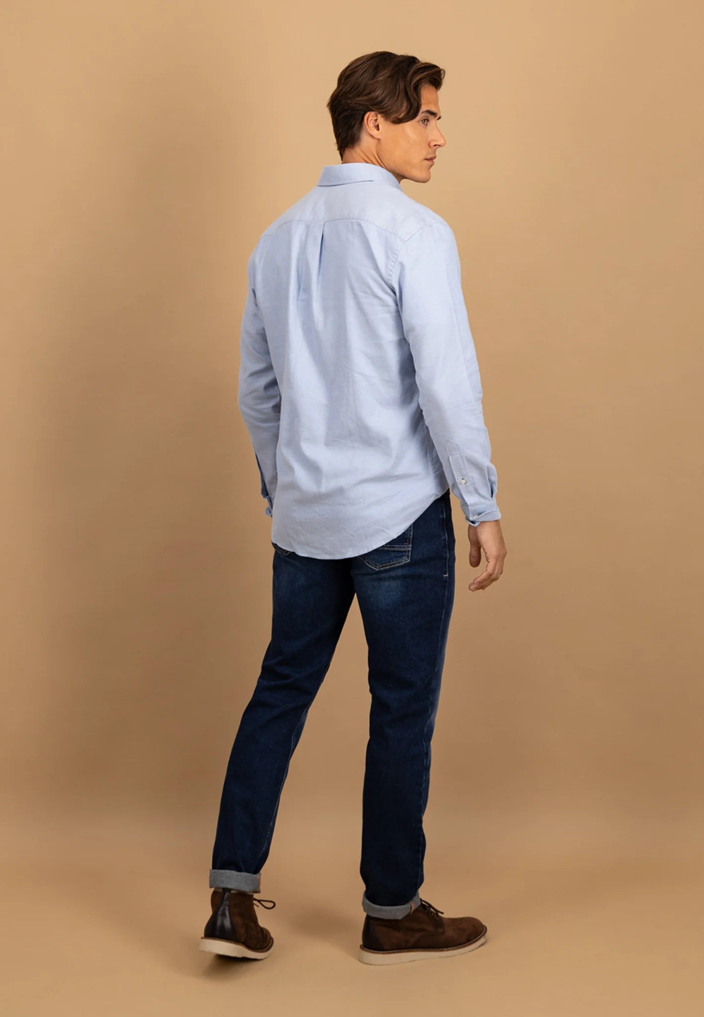Fynch-Hatton Shirts - Essential Flannel, Button Down Long Sleeve Shirts