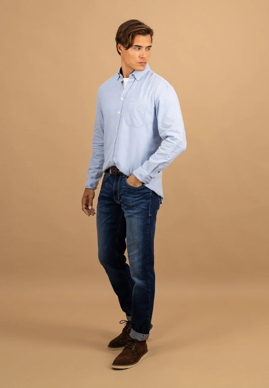 Fynch-Hatton Shirts - Essential Flannel, Button Down Long Sleeve Shirts