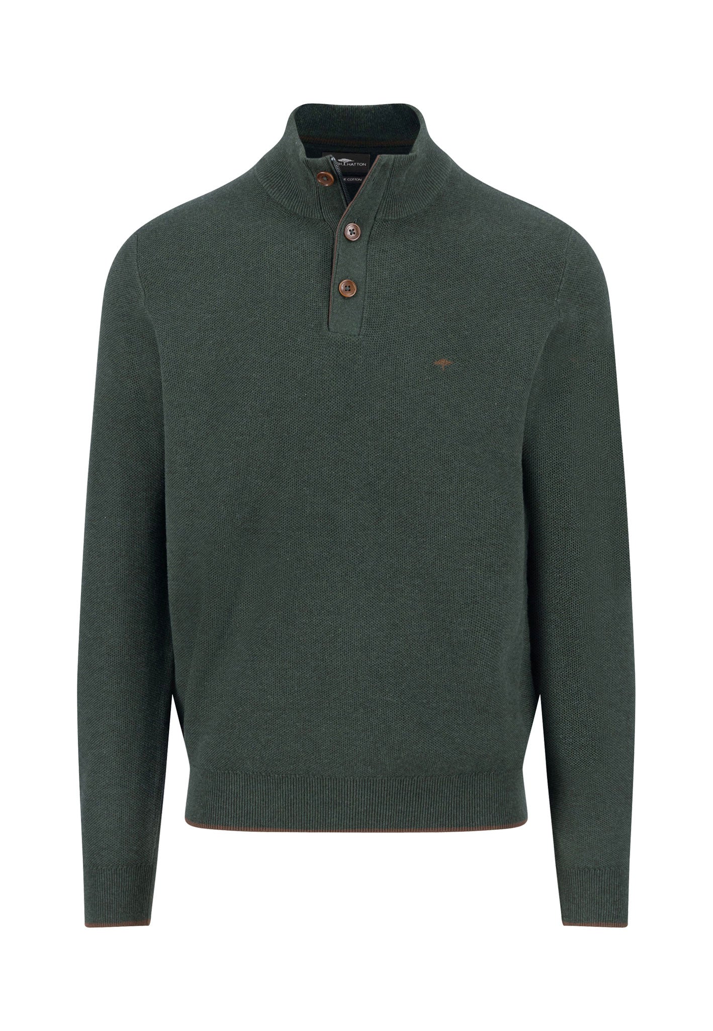 Fynch-Hatton Knitwear - Troyer Button, Structure