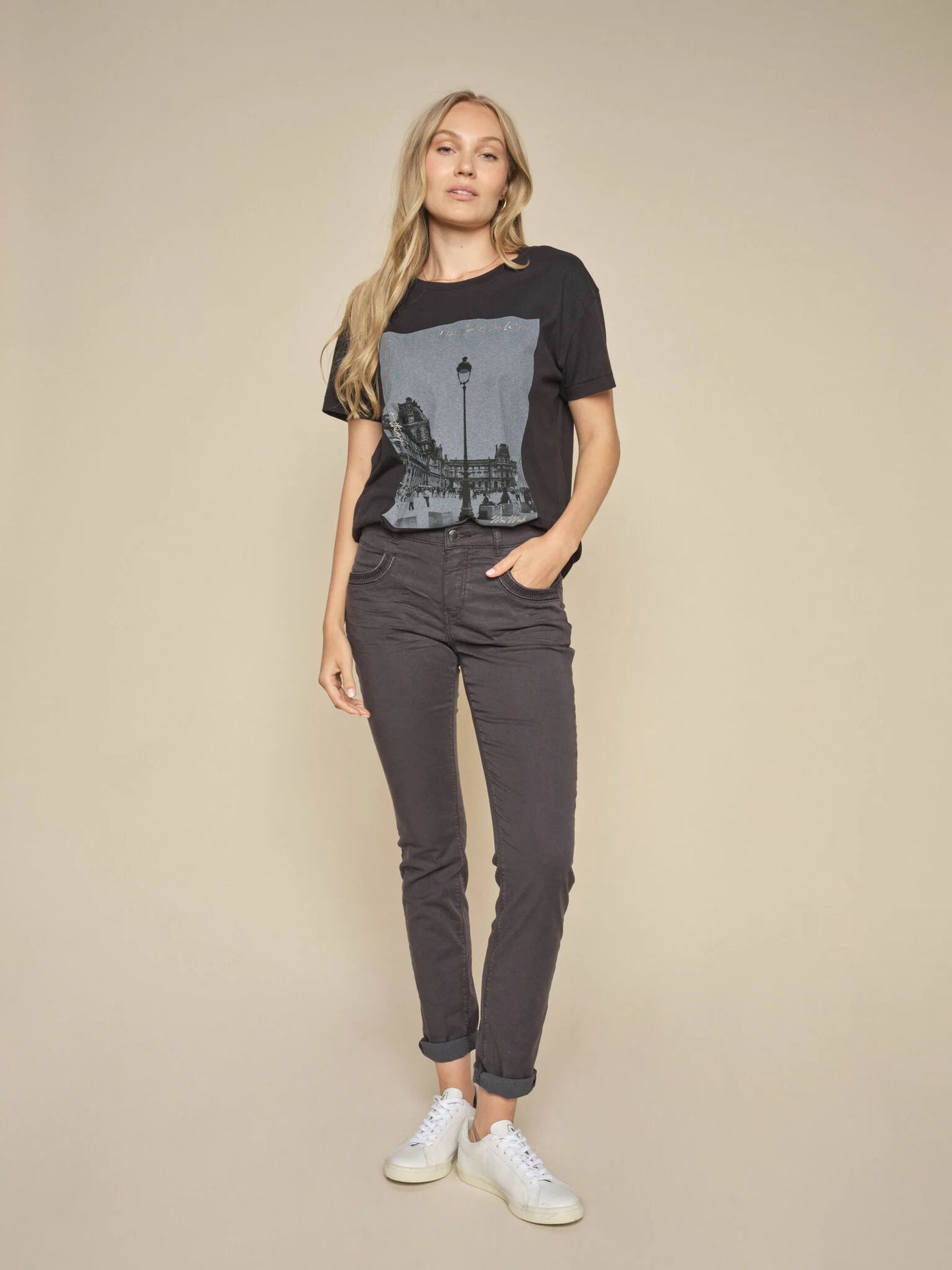 Mos Mosh , Mmnaomi Treasure Pant - (819 Phantom, Regular)
