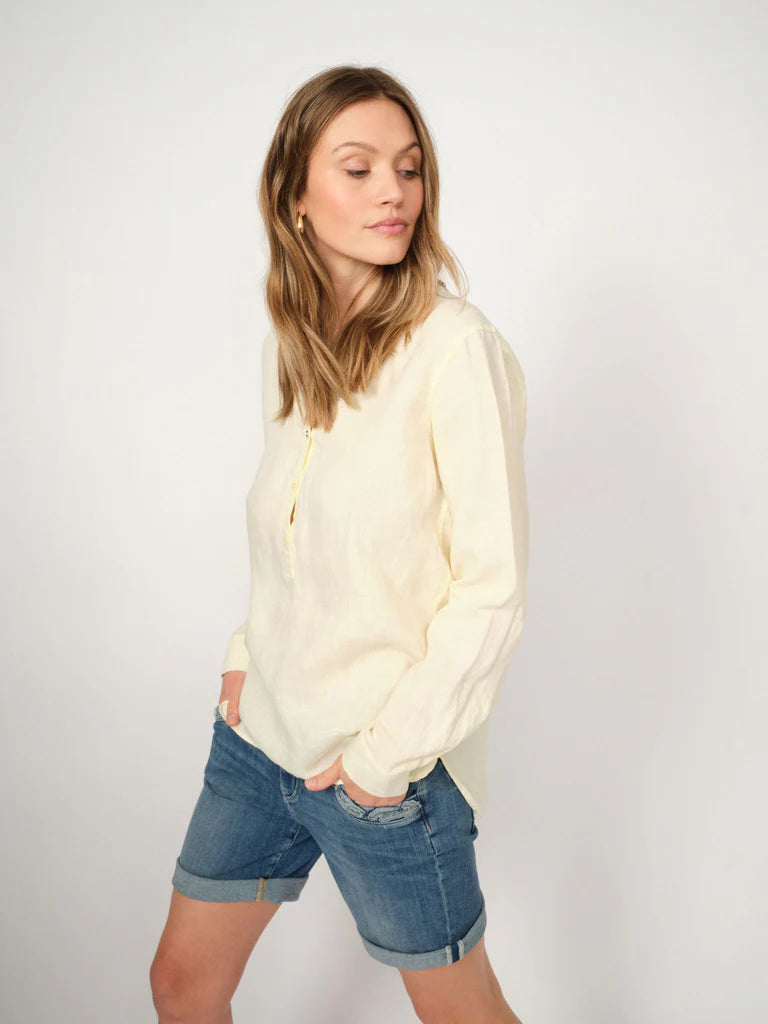 Mos Mosh, the MMDanna Linen Blouse