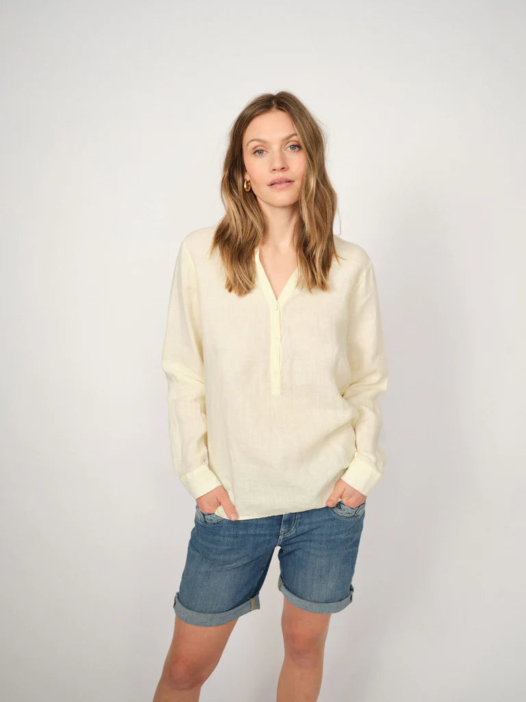 Mos Mosh, the MMDanna Linen Blouse