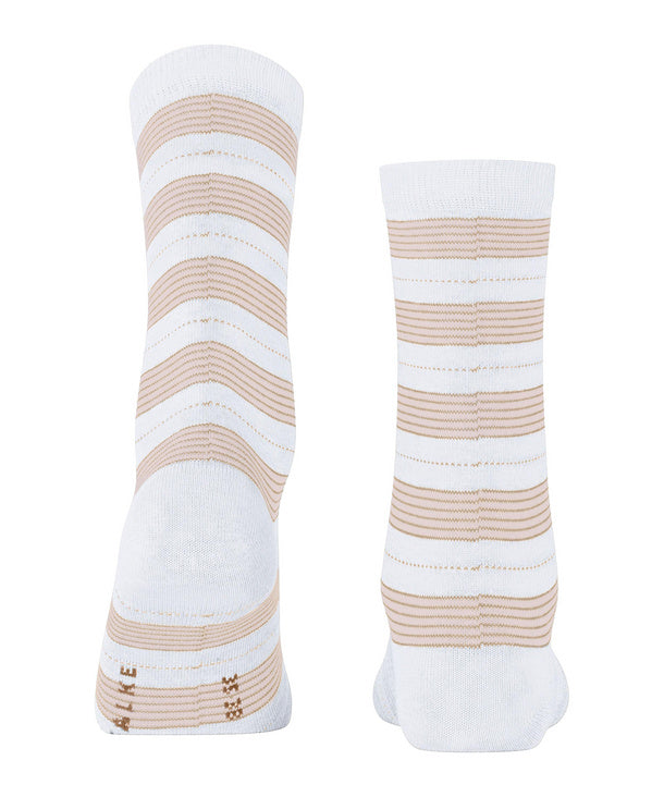 Stripe Uniform Women Socks with sustainable cotton