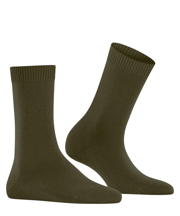 Falke Ladies, the Cosy Wool - 7436 - Olive
