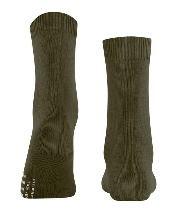 Falke Ladies, the Cosy Wool - 7436 - Olive