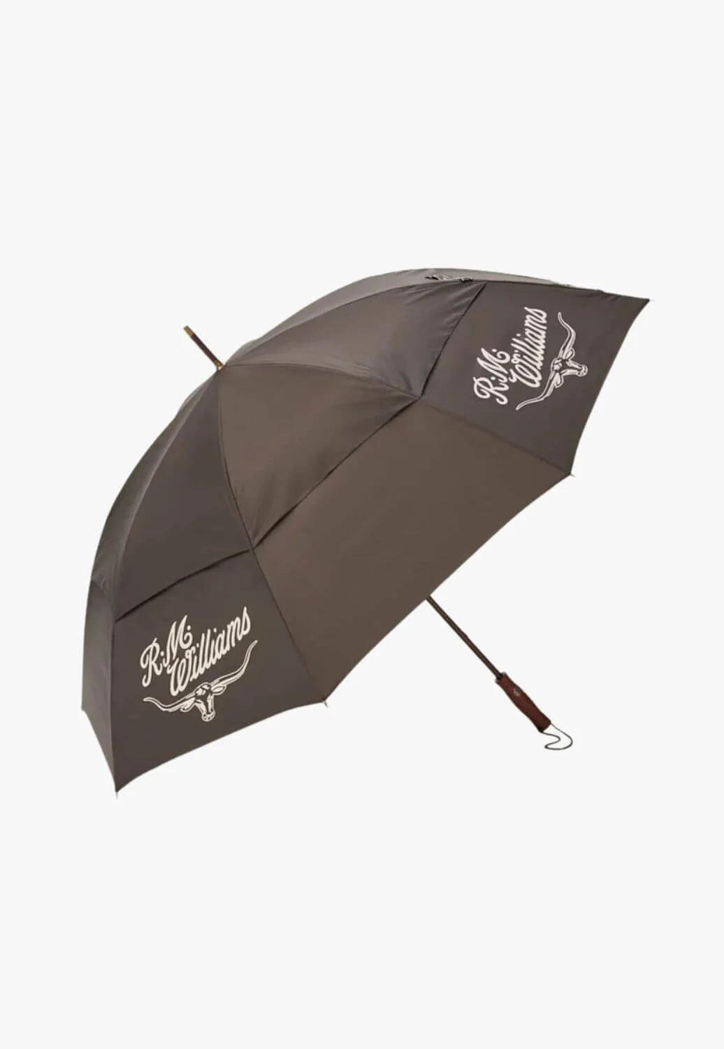 R.M. Williams Golf Umbrella in Chestnut