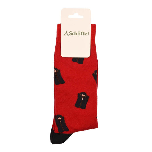 Schoffel Men'S Single Cotton Sock (Chilli Oakham 0069)