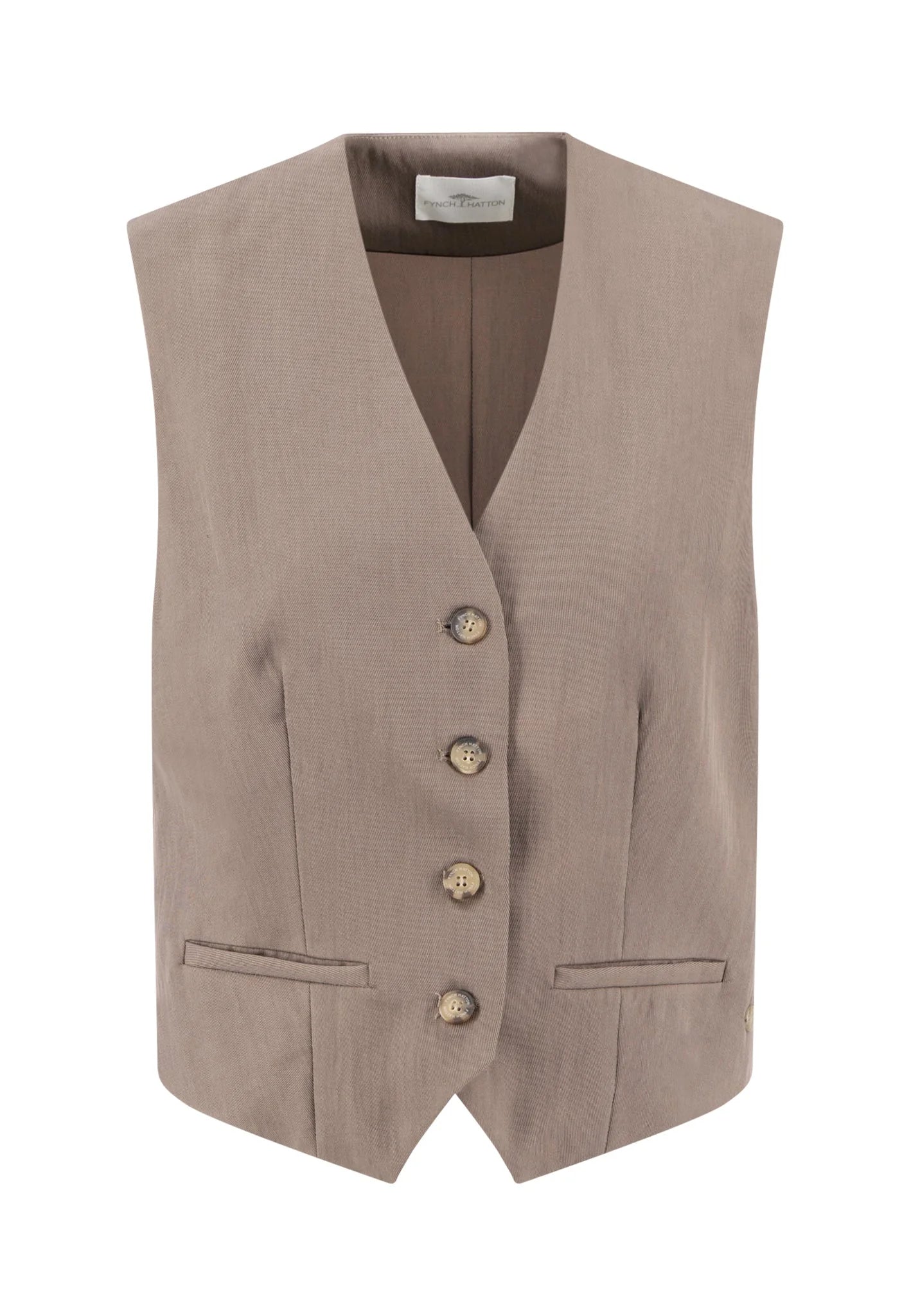 Fynch Hatton Jackets & Coats , the Vest Softtwill