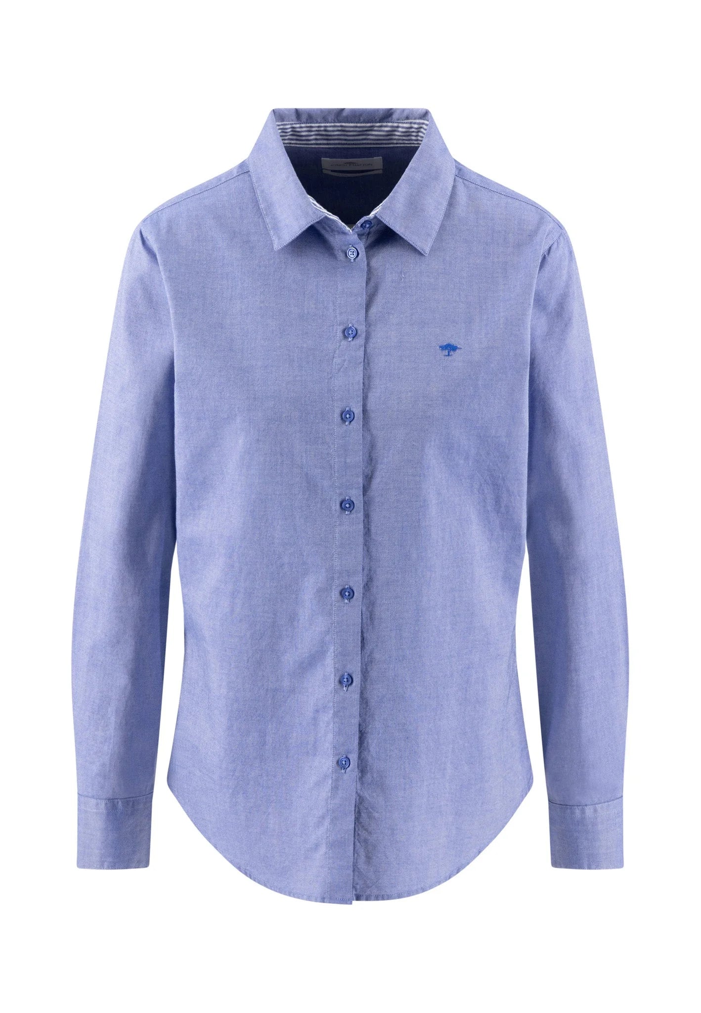 Fynch-Hatton Shirts, the Galaxy Blue Blouse Cl Oxford