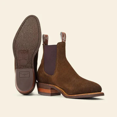 R.M. Williams Comfort Lady Yearling Boot in Dark Cedar