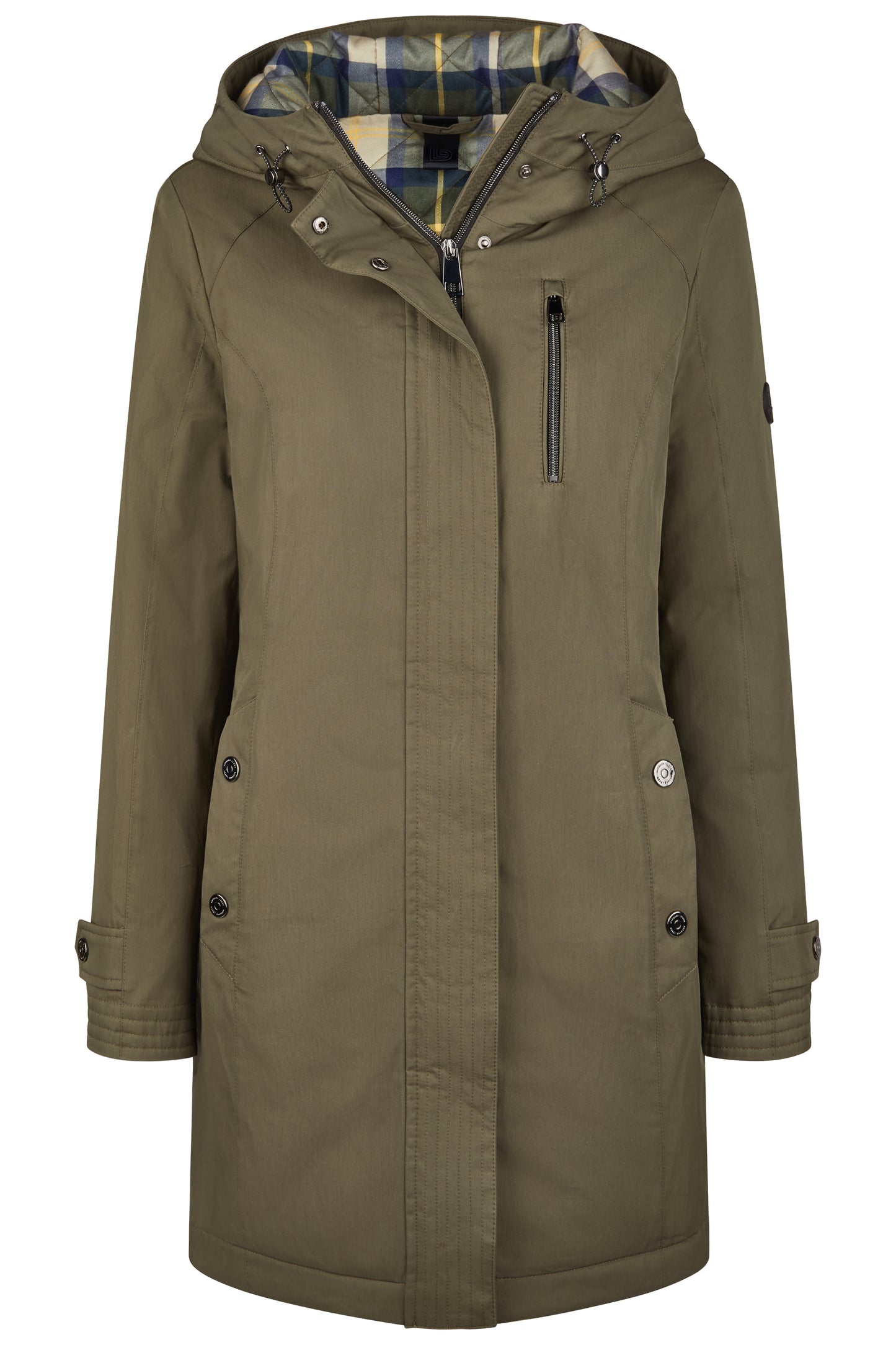 Barbara Lebek country coat in Green - 3048