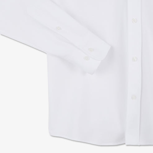 Eden Park Shirts - White pinpoint cotton shirt