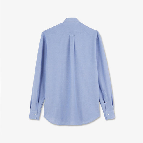 Eden Park Shirts - Blue pinpoint cotton shirt