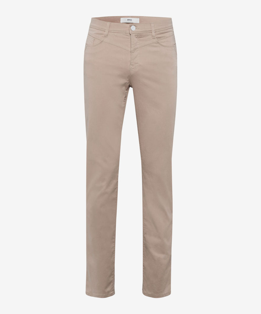Brax Jeans - The Carola - Five-pocket trousers made from quality sateen colour: 54 sand