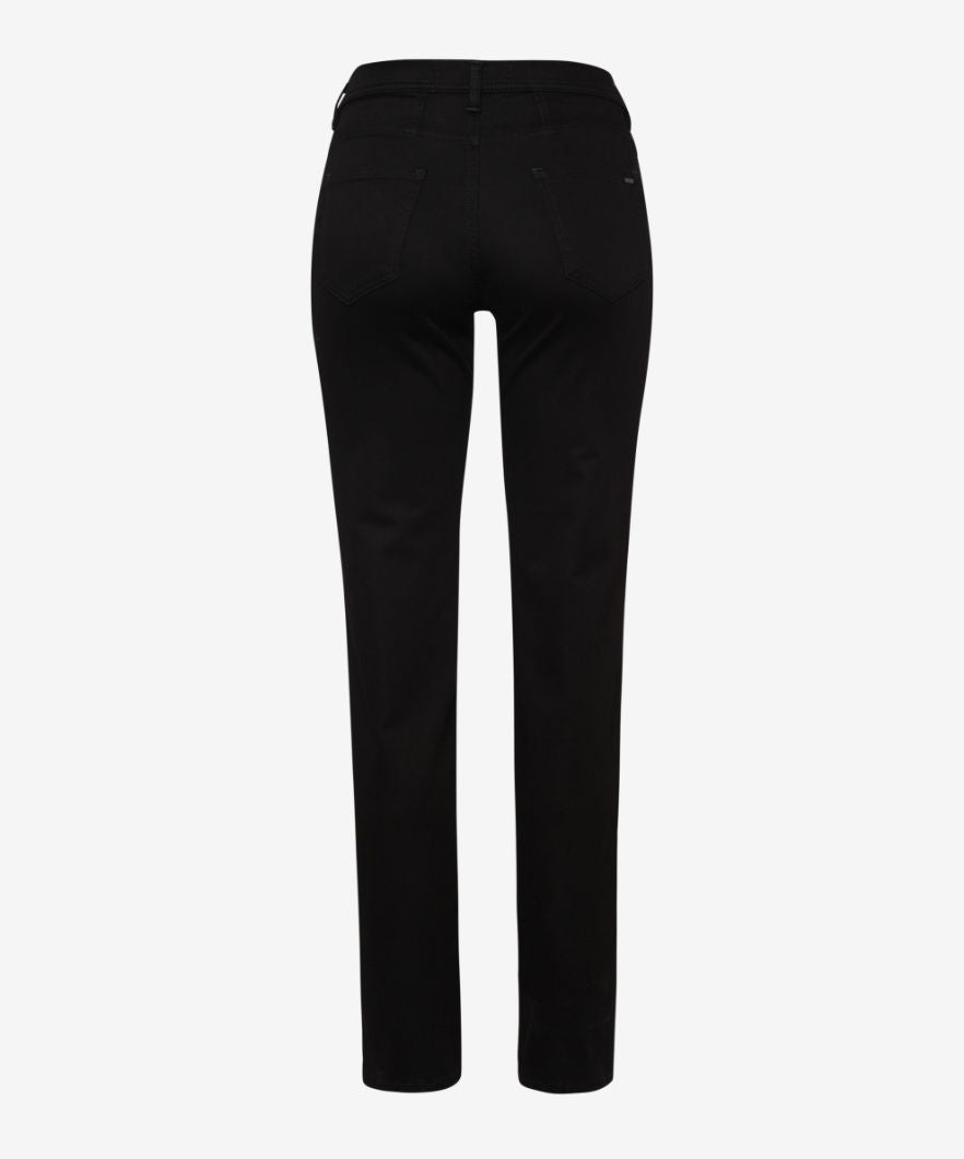 Brax, The Mary Five-pocket trousers in cotton satin
