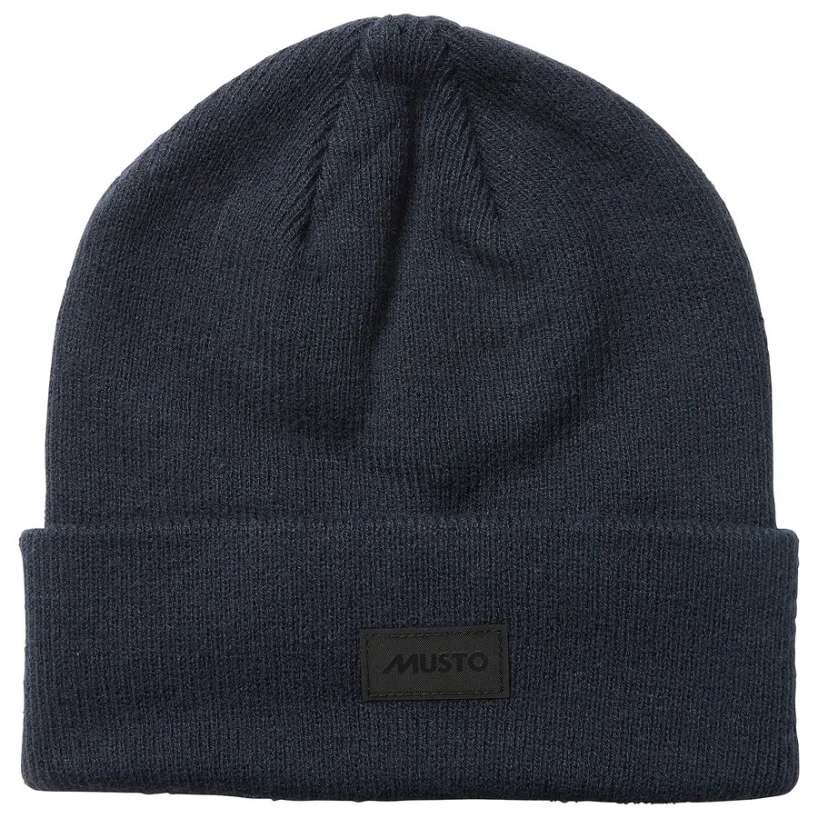 Musto , Shaker Cuff Beanie in Dark Grey Marl