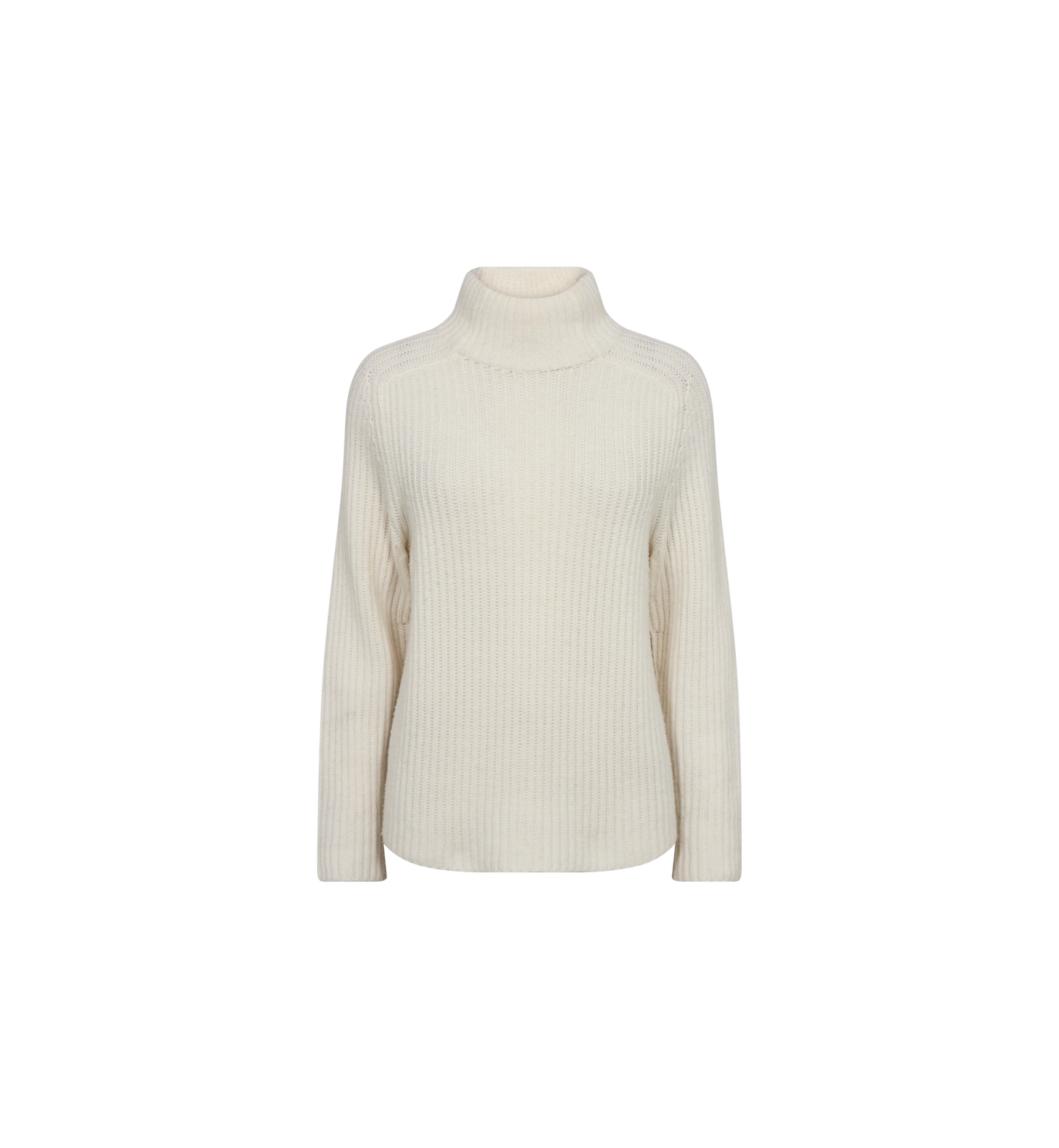 Mos Mosh , Mmthyra Highneck Knit - (180 Ecru)