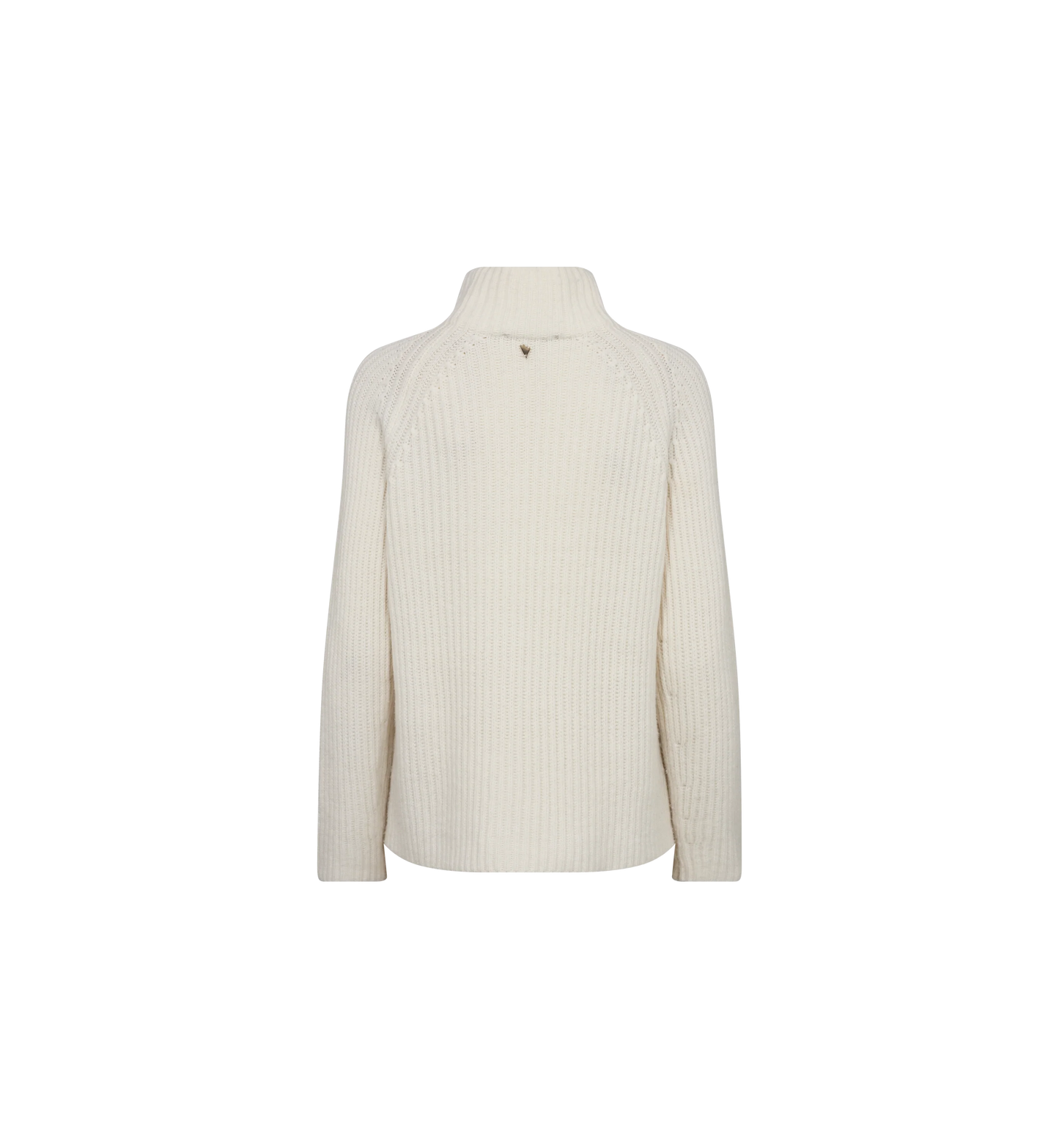 Mos Mosh , Mmthyra Highneck Knit - (180 Ecru)