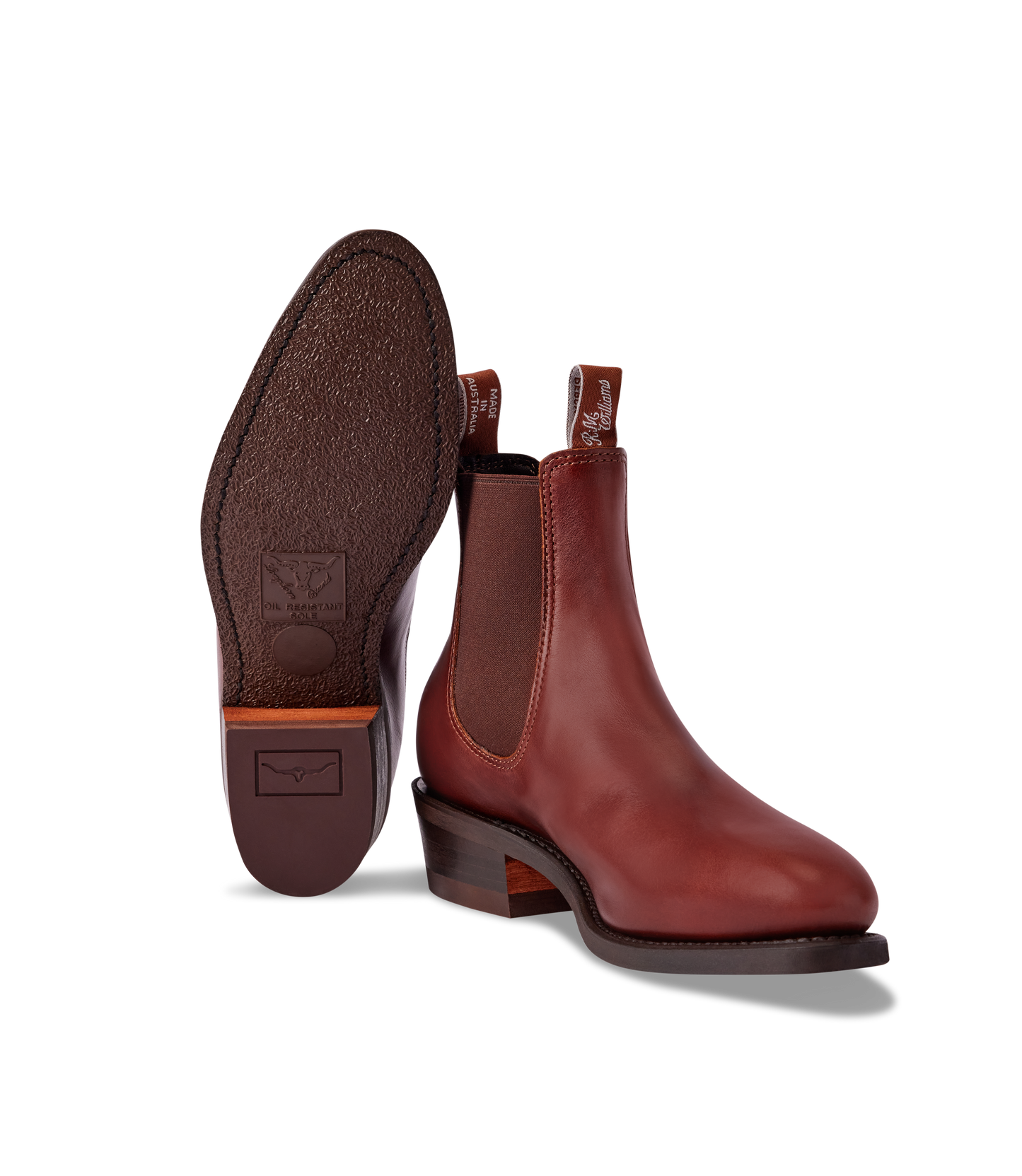 R.M. Williams Comfort Lady Yearling Boot in Mid Brown