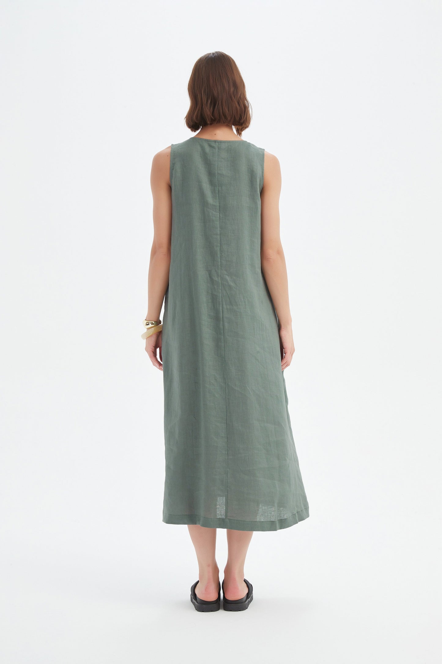 Tirelli Dress , the Inverted Pleat Dress