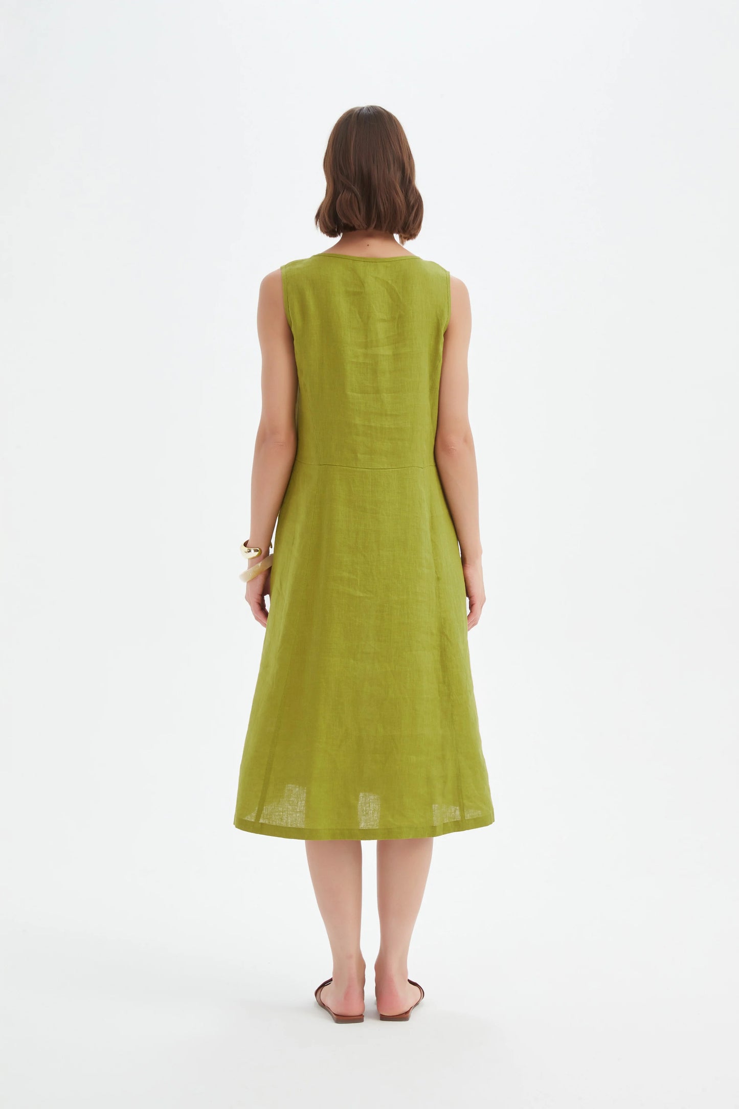 Tirelli Dress , the Sleeveless Pocket Dress