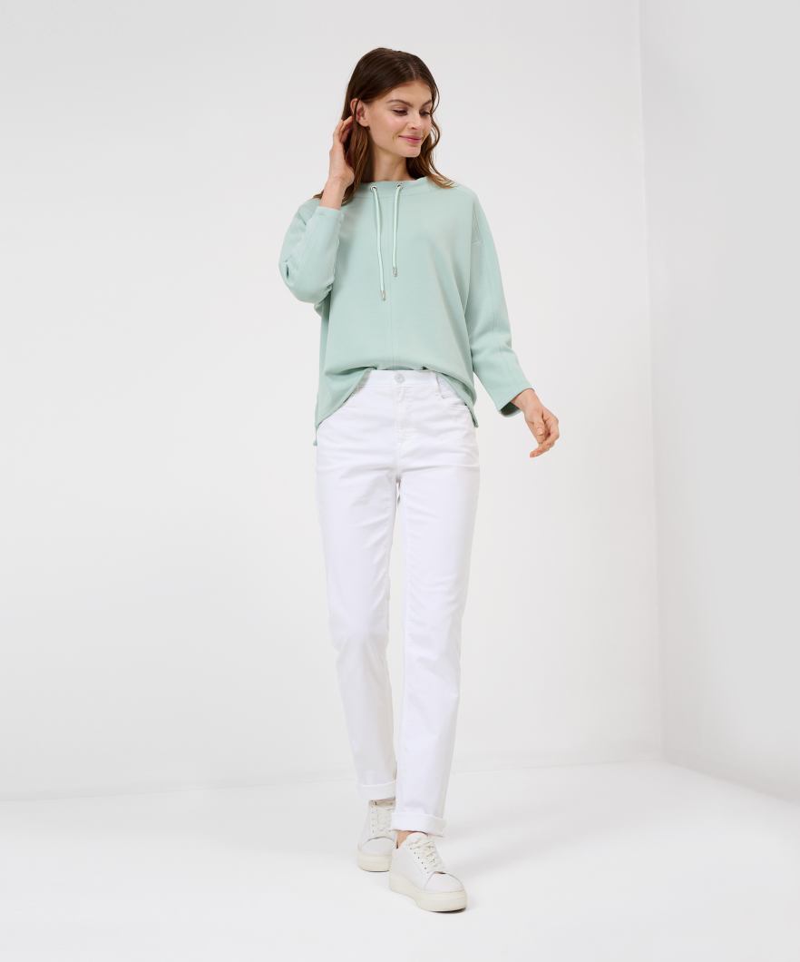 Brax Ladies, Carola Chinos - in Eggshell - 96