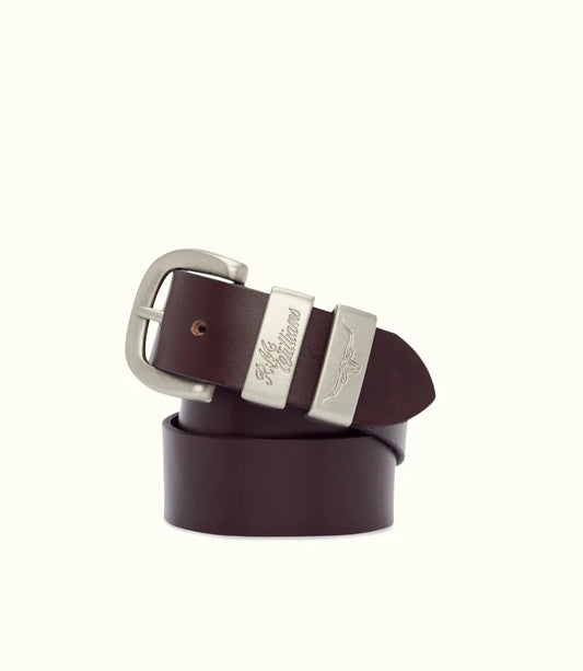 R.M. Williams, the Drover Belt in Chestnut