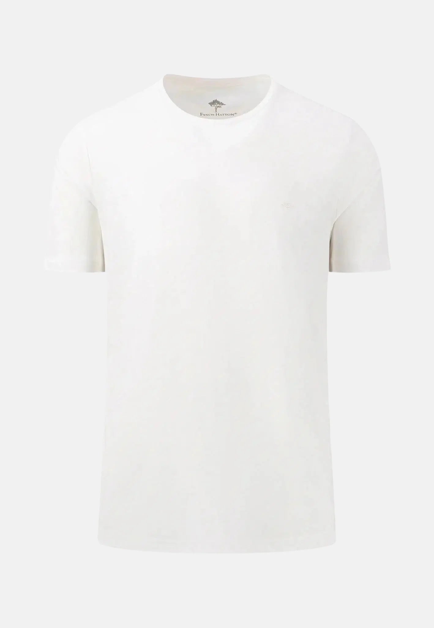 Fynch Hatton T-Shirt, Basic - White