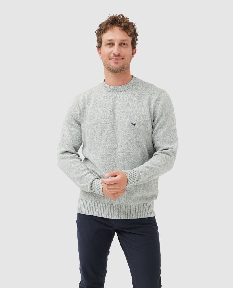 Rodd & Gunn, Gunn Crew Knit - (Marble)
