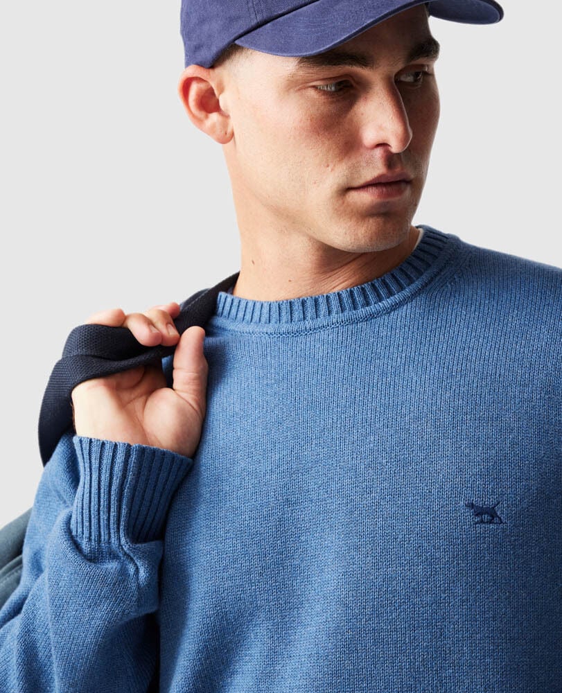 Rodd & Gunn, the Gunn Knit in Topaz