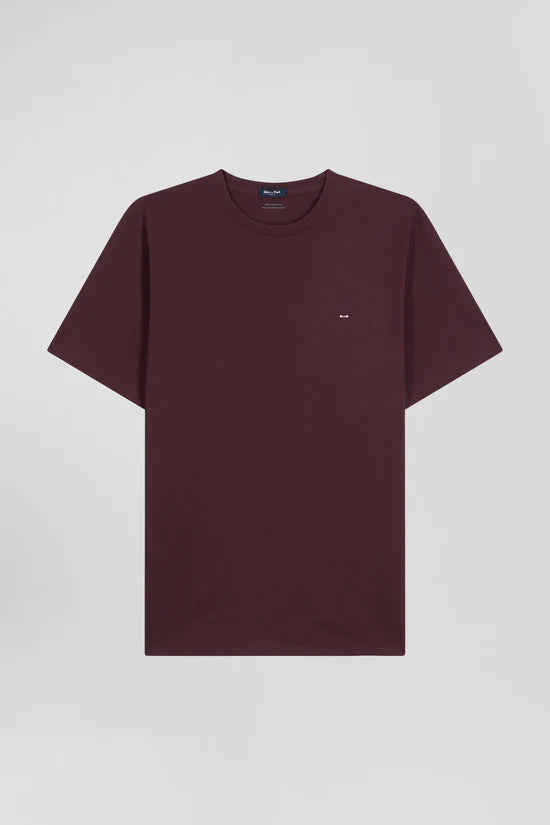 Eden Park Short Sleeve T Shirt In Fudge (Bxf3)
