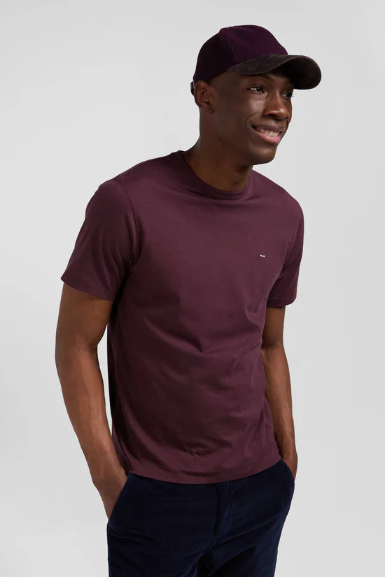 Eden Park Short Sleeve T Shirt In Fudge (Bxf3)