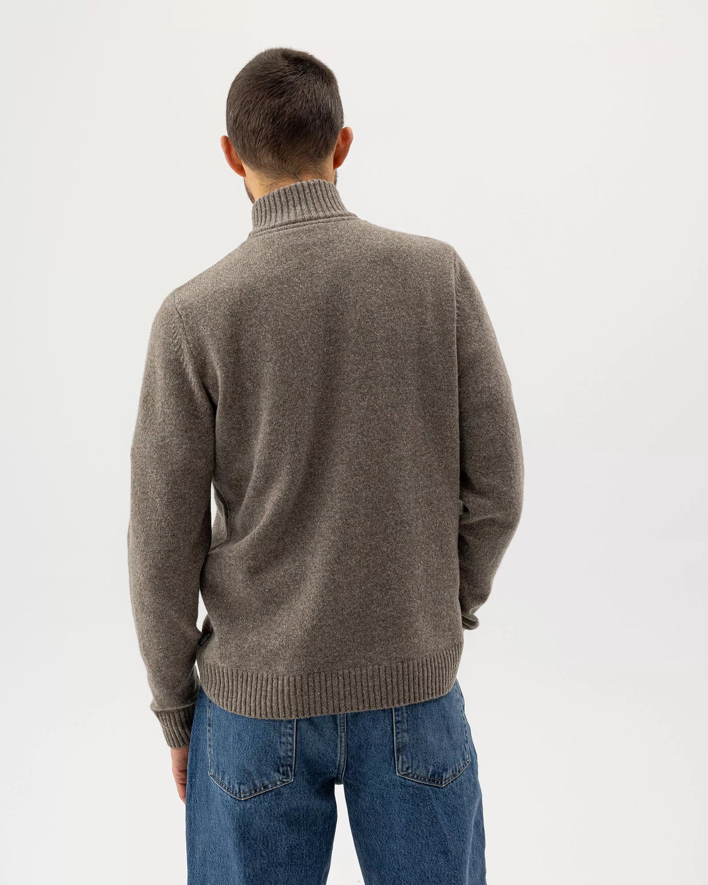 Holebrook Mens, the Charles T-neck in 775-Mole