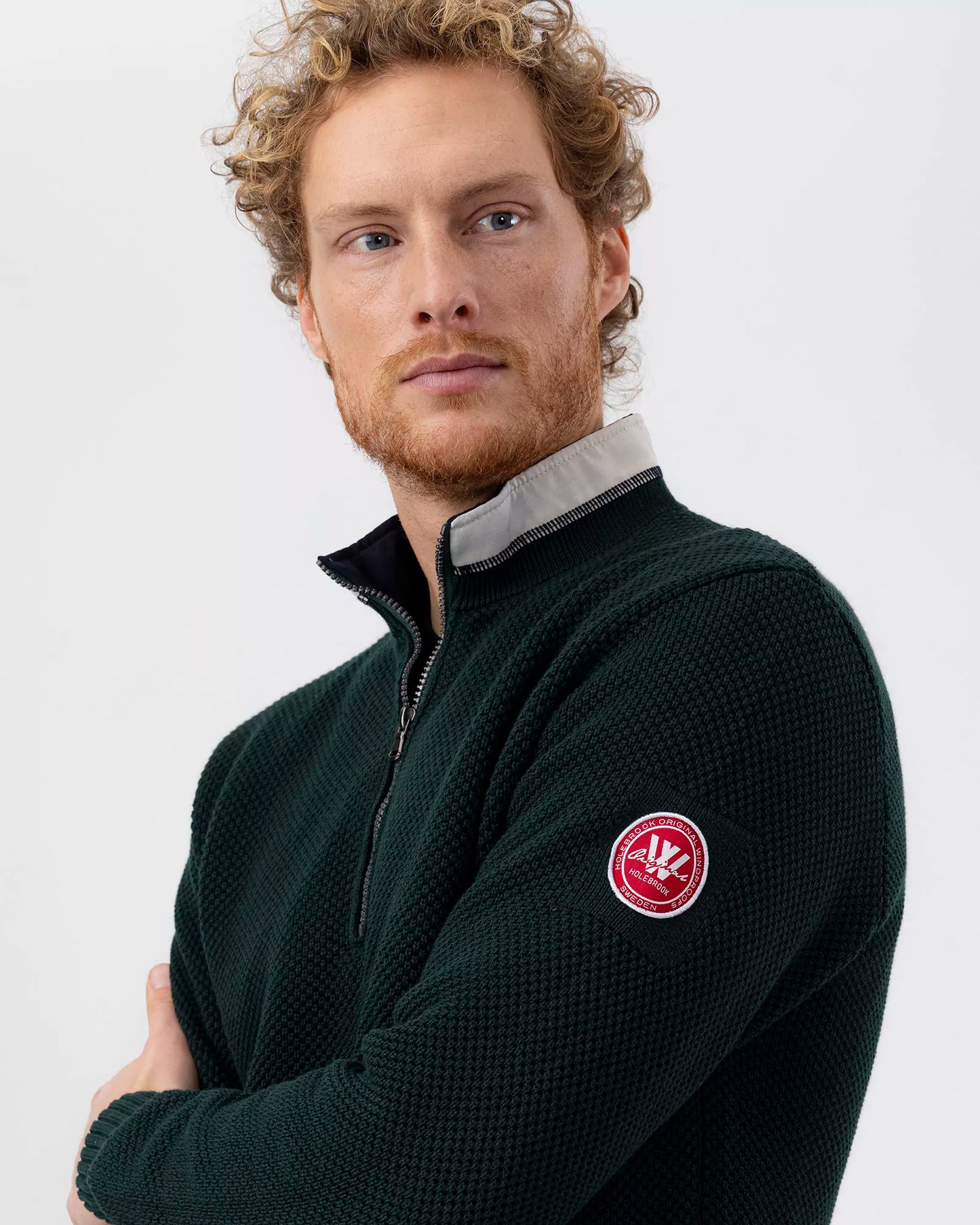 Holebrook Mens, the Classic WP in 392 Pine Green