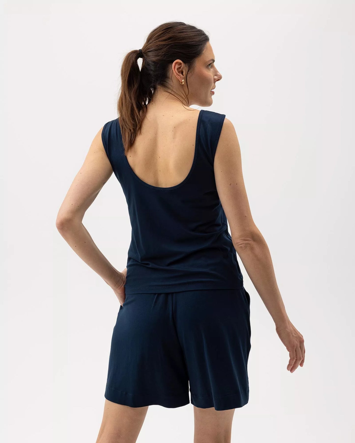 Holebrook Ladies, Esther Tank Top, in Navy