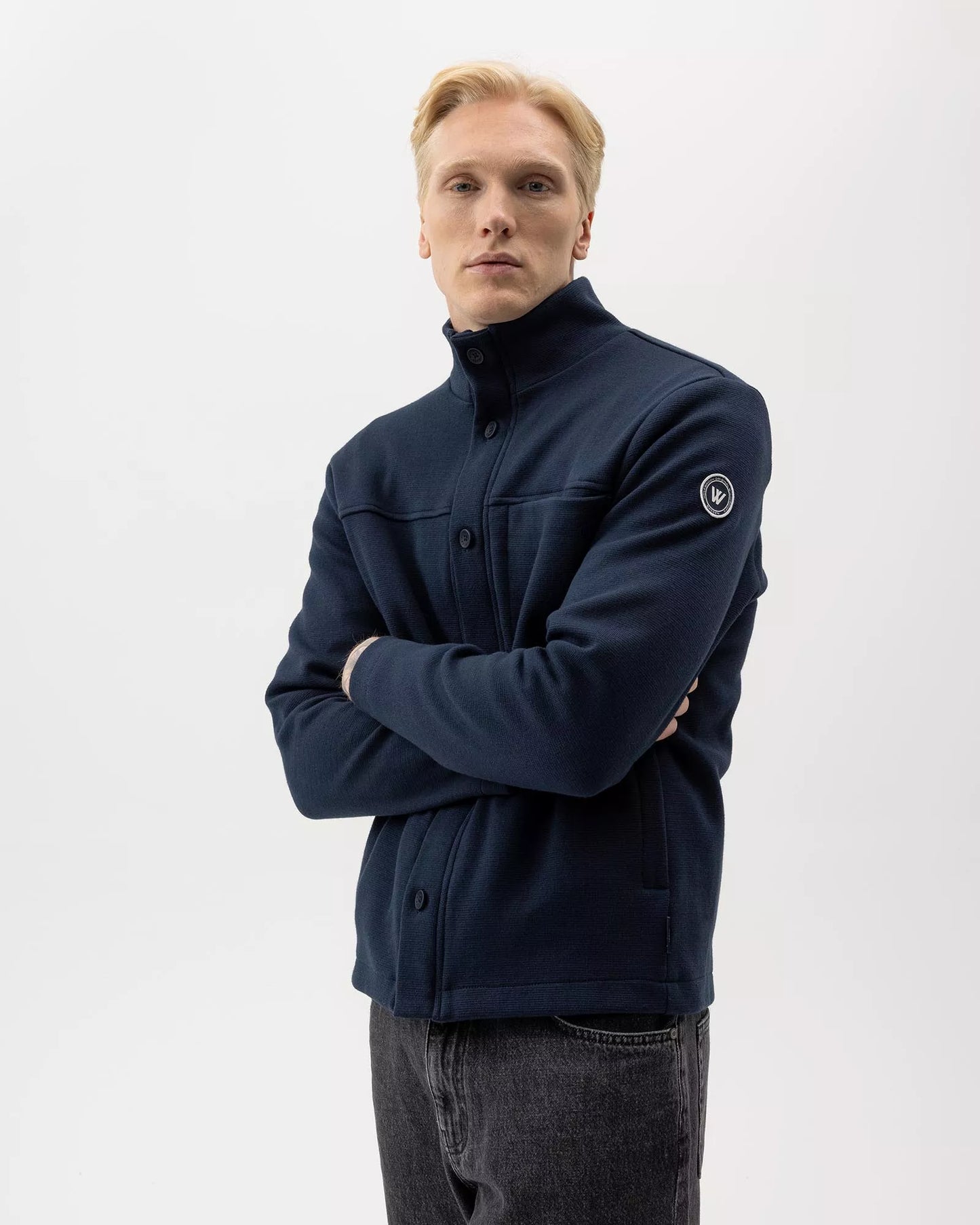 Holebrook Mens, the Joakim Jacket WP in 290-Navy