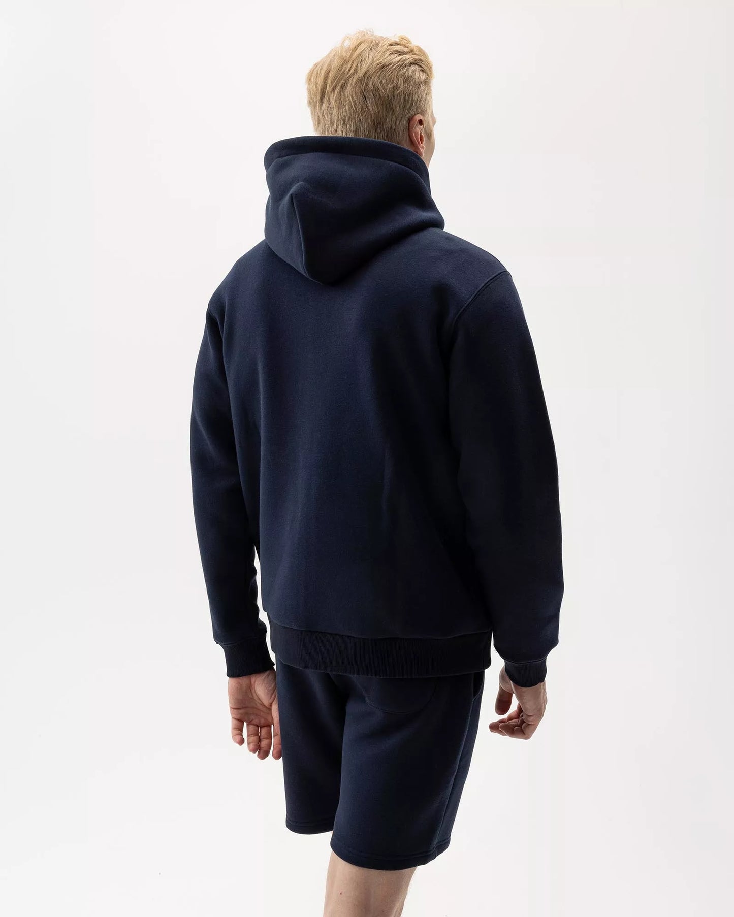 Holebrook Sweden John Zip Hoodie, In Navy