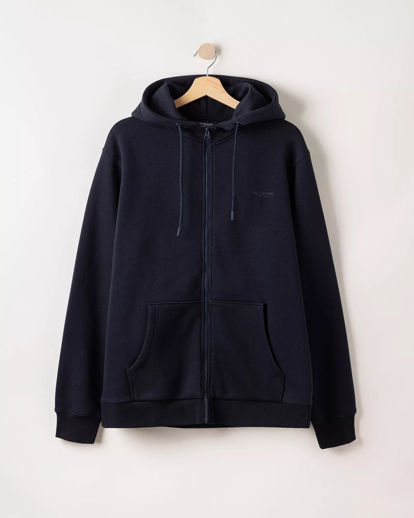 Holebrook Sweden John Zip Hoodie, In Navy