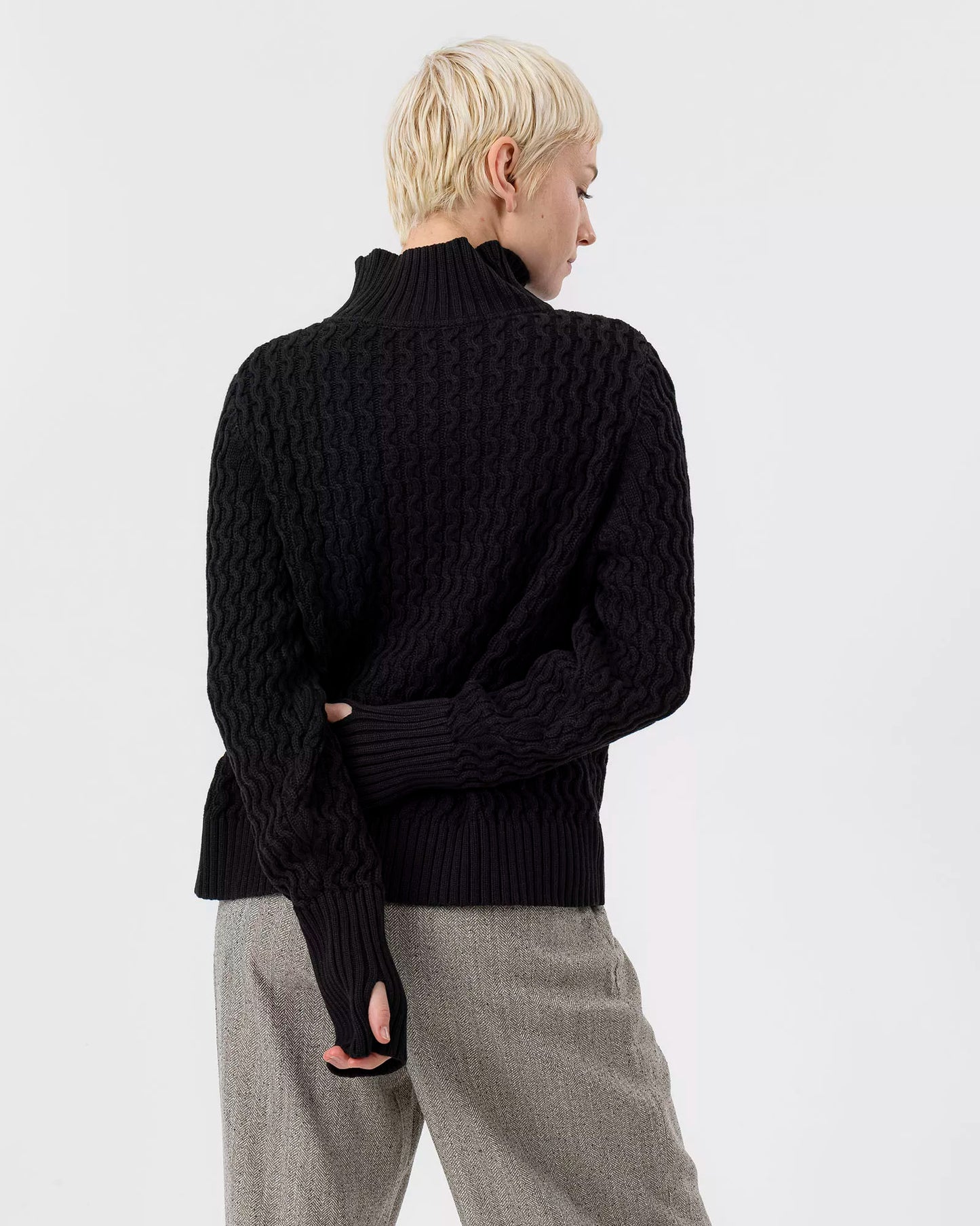 Holebrook, Leah Turtle In Black - (Black)