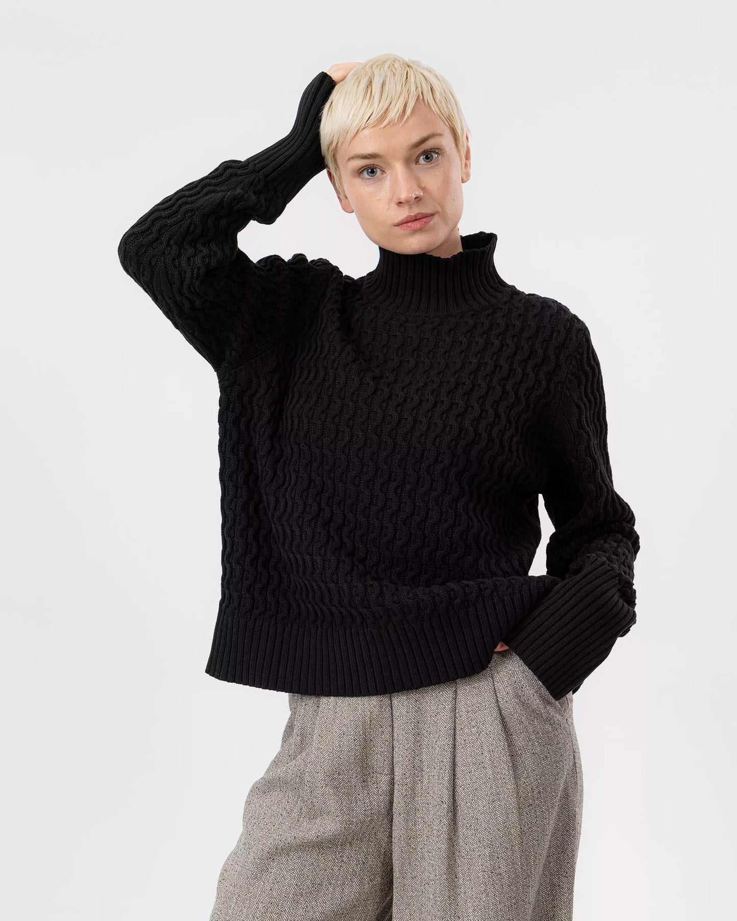 Holebrook, Leah Turtle In Black - (Black)