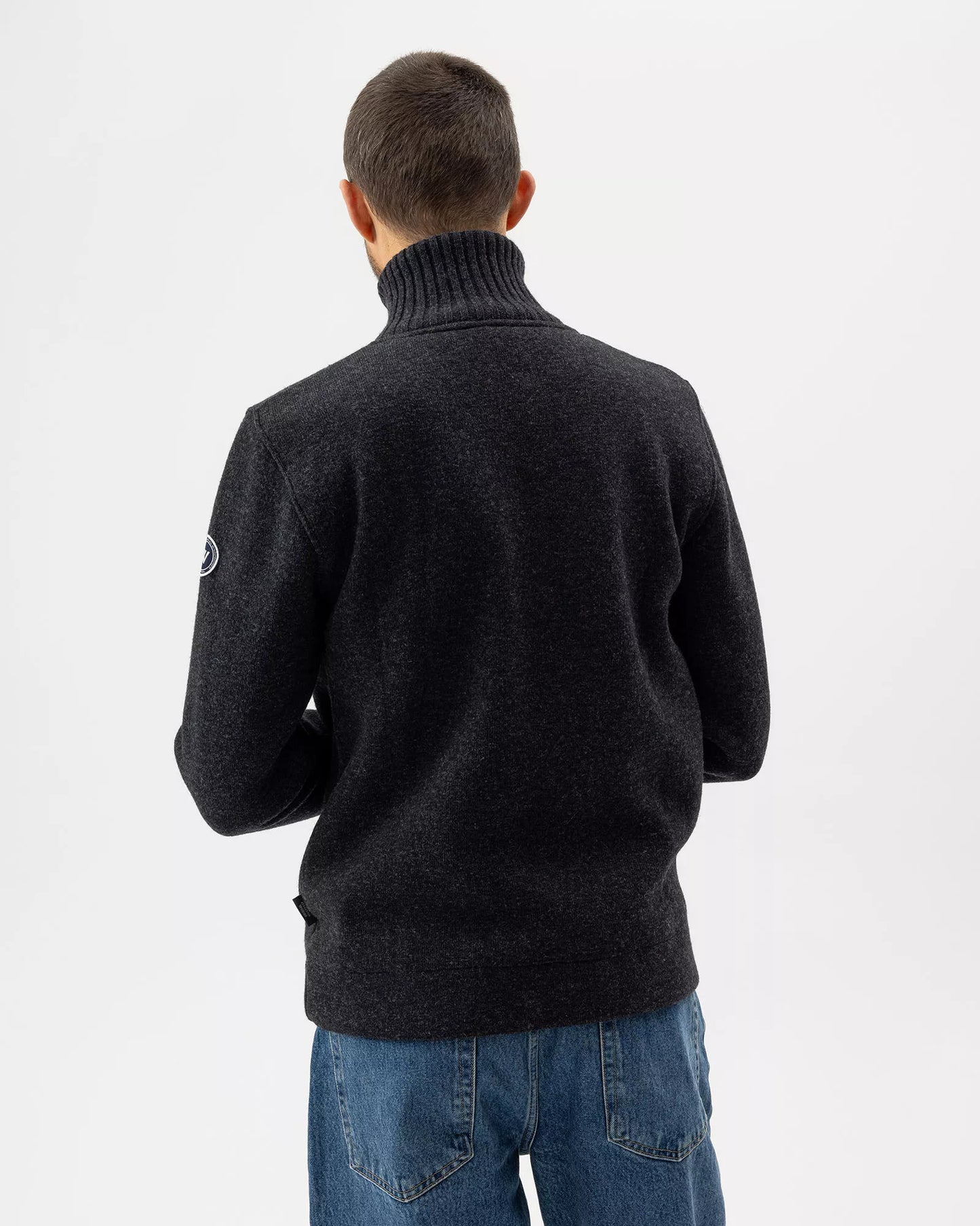 Holebrook Mens, the Måns Zip WP in 990-Anthracite Mel.