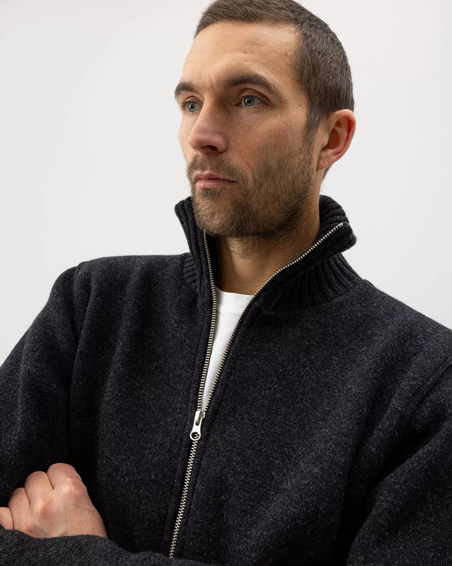 Holebrook Mens, the Måns Zip WP in 990-Anthracite Mel.