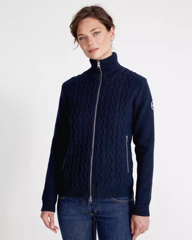 Holebrook Ladies, the Marianne Fullzip WP in Navy (290 Navy)