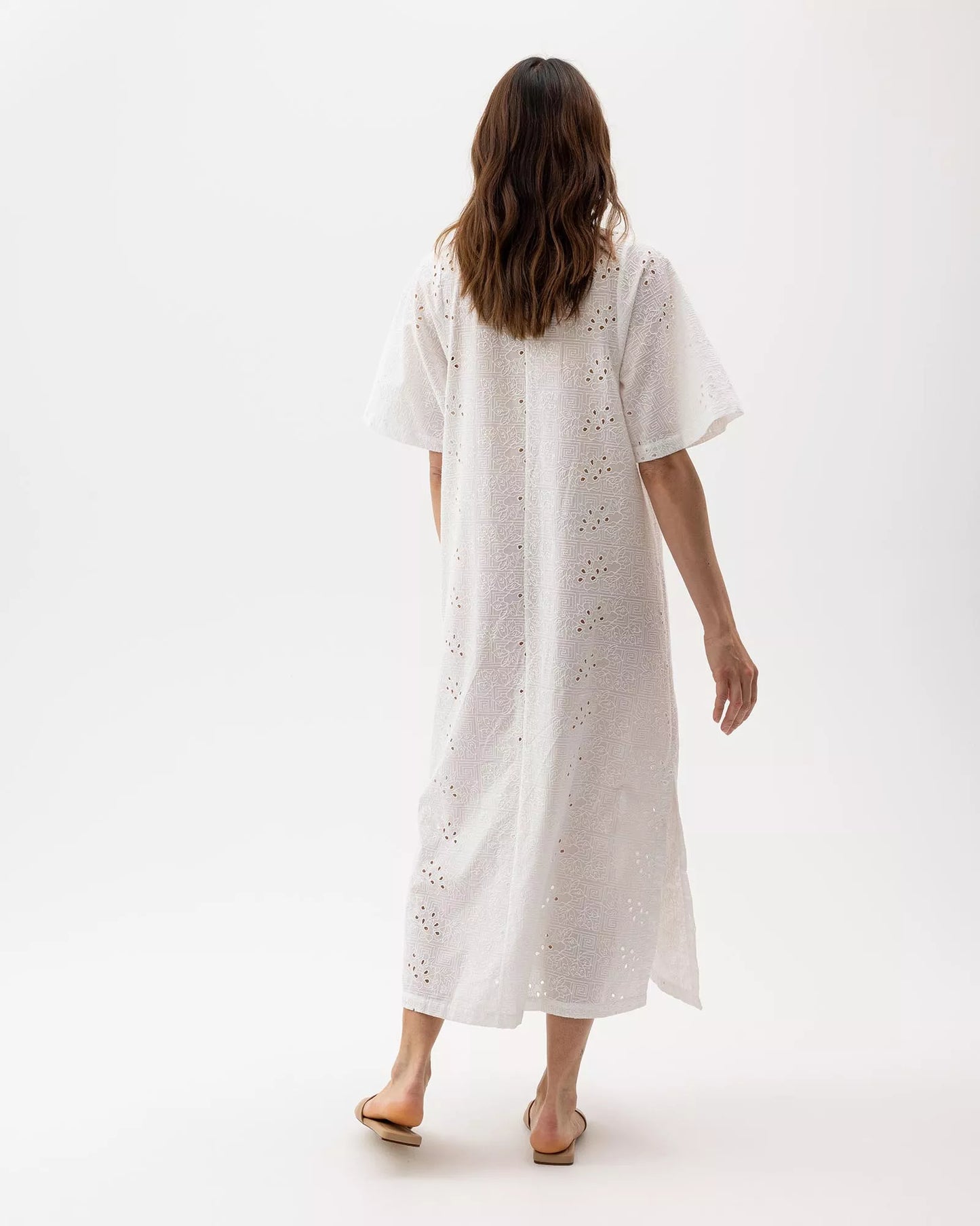 Holebrook Ladies, Marlene Kaftan, in Off White