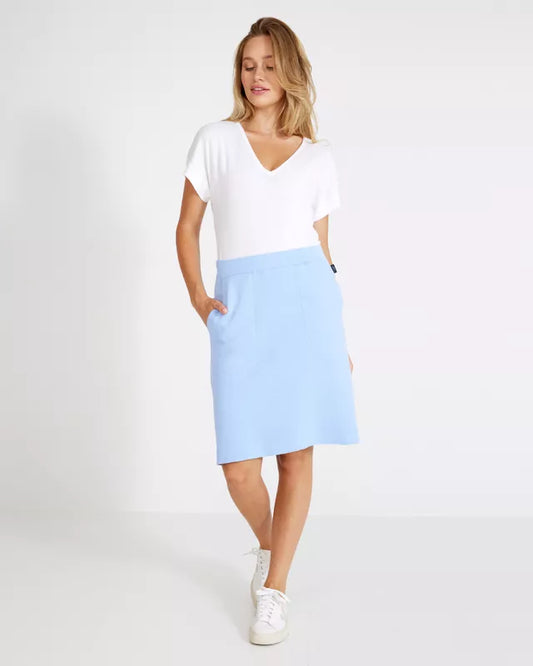 Holebrook Ladies, the Nadja Skirt in Light Blue (200 Light Blue)