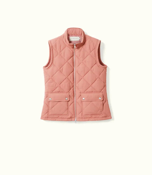 R.M. Williams, Willippa Vest - (Rose Smoke)