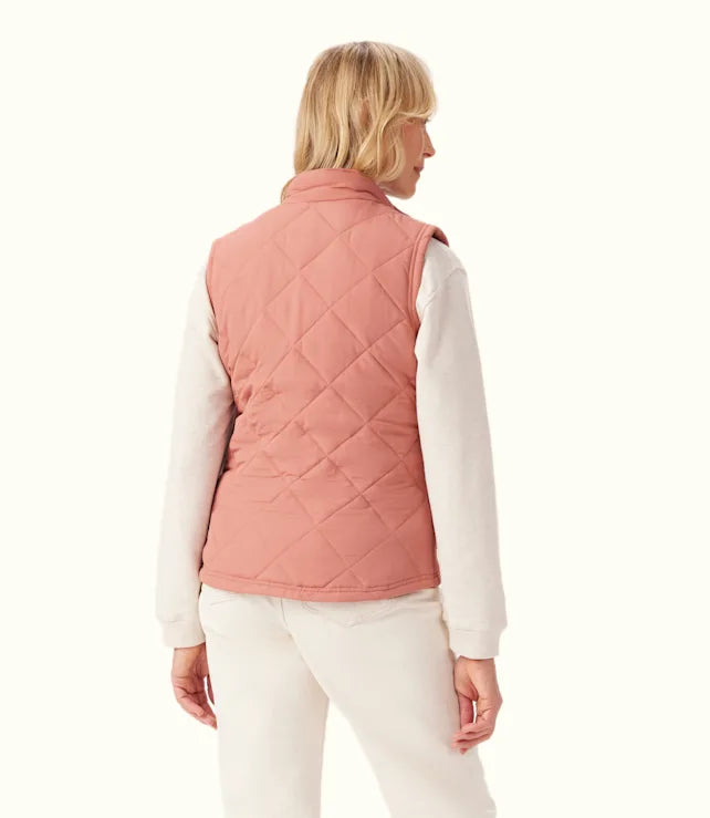 R.M. Williams, Willippa Vest - (Rose Smoke)